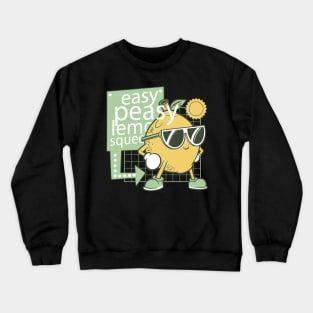 Lemon Cool: Easy Peasy Style with a Citrus Twist! Crewneck Sweatshirt